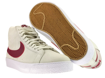 Nike SB Zoom Blazer Mid FD0731-100 Pale Ivory/Noble Red-Silt Red