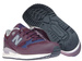 New Balance M530LGC Leather Burgundy with Navy & White