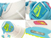 345017-123 Nike Air Max 90 White/Blue Lagoon-Volt-Clear Water