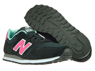New Balance WL373WPG Black / Pink / Green