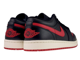 Nike Air Jordan 1 Low DC0774-061 Black/Gym Red-Sail