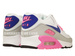 616730-104 Nike Air Max 90 Essential White/Concord-Zen Grey-Pink Glow