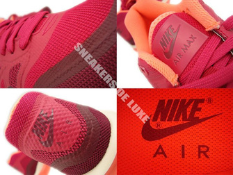 654937-600 Nike Air Max Lunar 1 Fuchsia Force / Light Magenta Grey - Bright Magenta 