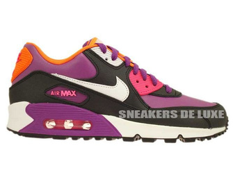 345017-504 Nike Air Max 90 Bold Berry/ White- Pink Pow- Black