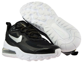 Nike Air Max 270 React CT3426-001 Black/Metallic Silver