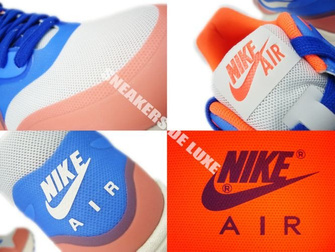 579758-001 Nike Air Max 1 Premium Hyperfuse Pure Platinum/Sail-Hyper Blue-Total Crimson