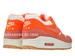 555284-106 Nike Air Max 1 Vntg Sail/Bright Mango-Total Crimson-Gum Medium Brown
