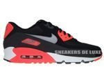 537384-006 Nike Air Max 90 Essential Black/Wolf Grey-Atomic Red-Anthracite