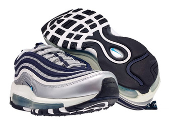 Nike Air Max 97 DQ9131-001 Metallic Silver/Chlorine Blue