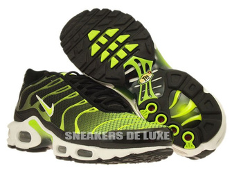 647315-071 Nike Air Max Plus TN 1 Black-White/Volt Green