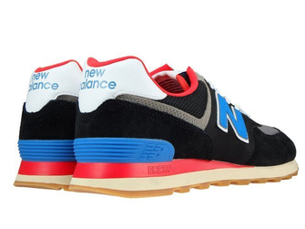 New Balance ML574SOV Black with Neo Classic Blue & Nebula