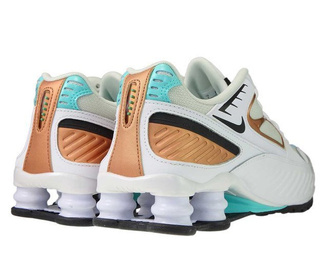 Nike Shox Enigma BQ09001-100 White/Black-Spruce Aura