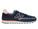 New Balance WL574GN Navy with Black & Pink