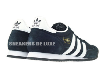 G16025 adidas Dragon core black / white / gold met.