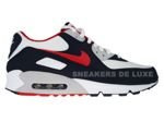 Nike Air Max 90 Obsidian/Sport Red-White-Neutral Grey 309299-400