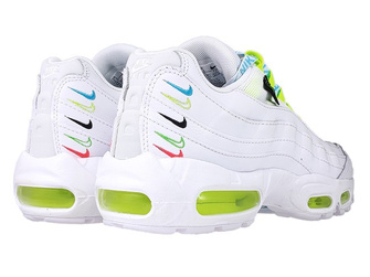 Nike Air Max 95 CV9030-100 White/White-Volt-Blue Fury