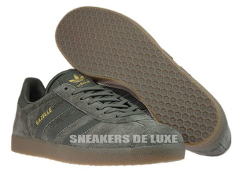 BB2754 adidas Gazelle Utility Grey / Utility Grey / Gum