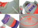 WL515MS New Balance Gray / Orange / Purple