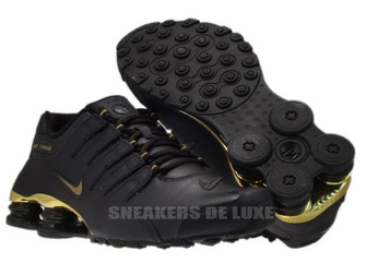 378341-200 Nike Shox NZ EU Velvet Brown / Metallic Gold