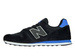 New Balance ML373MST Black with Vivid Cobalt
