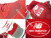 WL574SRG New Balance 574 Red / Grey Suede