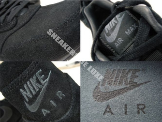 512033-011 Nike Air Max 1 Premium Black/Anthracite-Anthracite