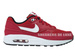 807602-601 Nike Air Max 1 Gym Red/White-Black