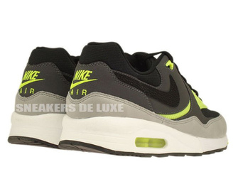 631722-007 Nike Air Max Light Essential Black/Black-Dark Grey-Volt