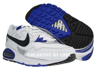 343886-130 Nike Air Max Skyline White/Black Metallic Silver Concord