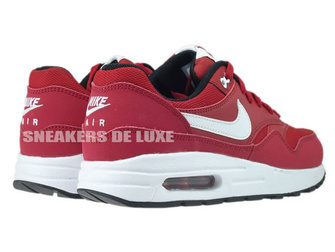 807602-601 Nike Air Max 1 Gym Red/White-Black