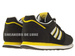 D67735 adidas Originals ZX 100 Black / Clear Grey / Sunshine