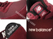 New Balance U410BUR 410 Burgundy/White