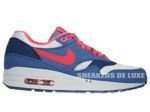 319986-022 Nike Air Max 1 Wolf Grey/ Sunburst-Utility Blue-Light M