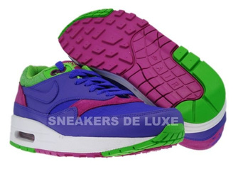Nike Air Max 1 Pure Purple/Pure Purple-Medium Green-Rave Pink 319986-551