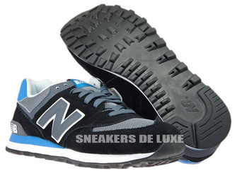 New Balance ML574CPU Black / Grey / Blue