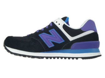 WL574MOX New Balance Black / Purple