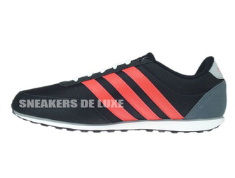 F99392 adidas neo V Racer core black / bright red / clear onix