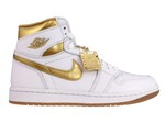 Nike Air Jordan 1 Retro Hi OG FD2596 107 White/Metallic Gold