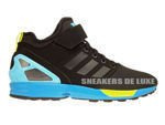 B34458 adidas ZX Flux NPS MID Core Black / Core Black / Bright Yellow