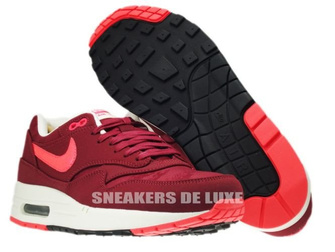 512033-660 Nike Air Max 1 Premium Team Red/Atomic Red-Black-Sail