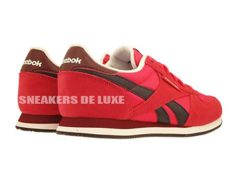 M46195 Reebok Royal CL Jogger Blazingpink/Fauxindigo/Rusticwine/White/Black/Ryl