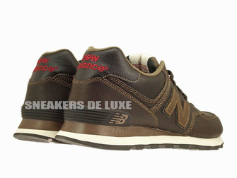 ML574UKW New Balance 574 Brown Leather
