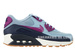616730-403 Nike Air Max 90 Blue Grey/Bright Grape