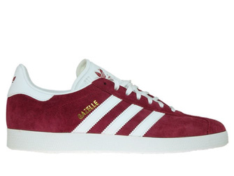 adidas Gazelle B41645 Collegiate Burgundy/Ftwr White/Gold Met.