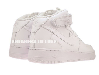 315123-111 Nike Air Force 1 MID '07 White/White