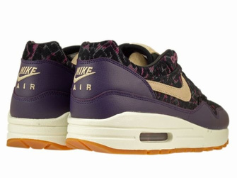 454746-500 Nike Air Max 1 Premium Purple Dynasty/Linen-Black-Raspberry Red