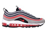 Nike Air Max 97 921522-025 Wolf Grey/Radiant Red-Black