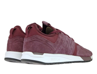 New Balance MRL247LR Burgundy with White