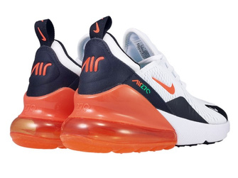 Nike Air Max 270 943345-107 White/Turf Orange