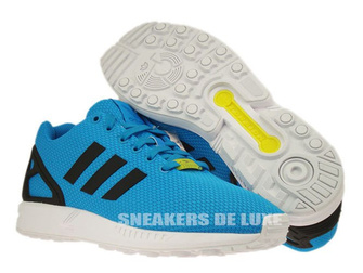 M19839 adidas ZX Flux Solar Blue/Solar Blue/Electricity